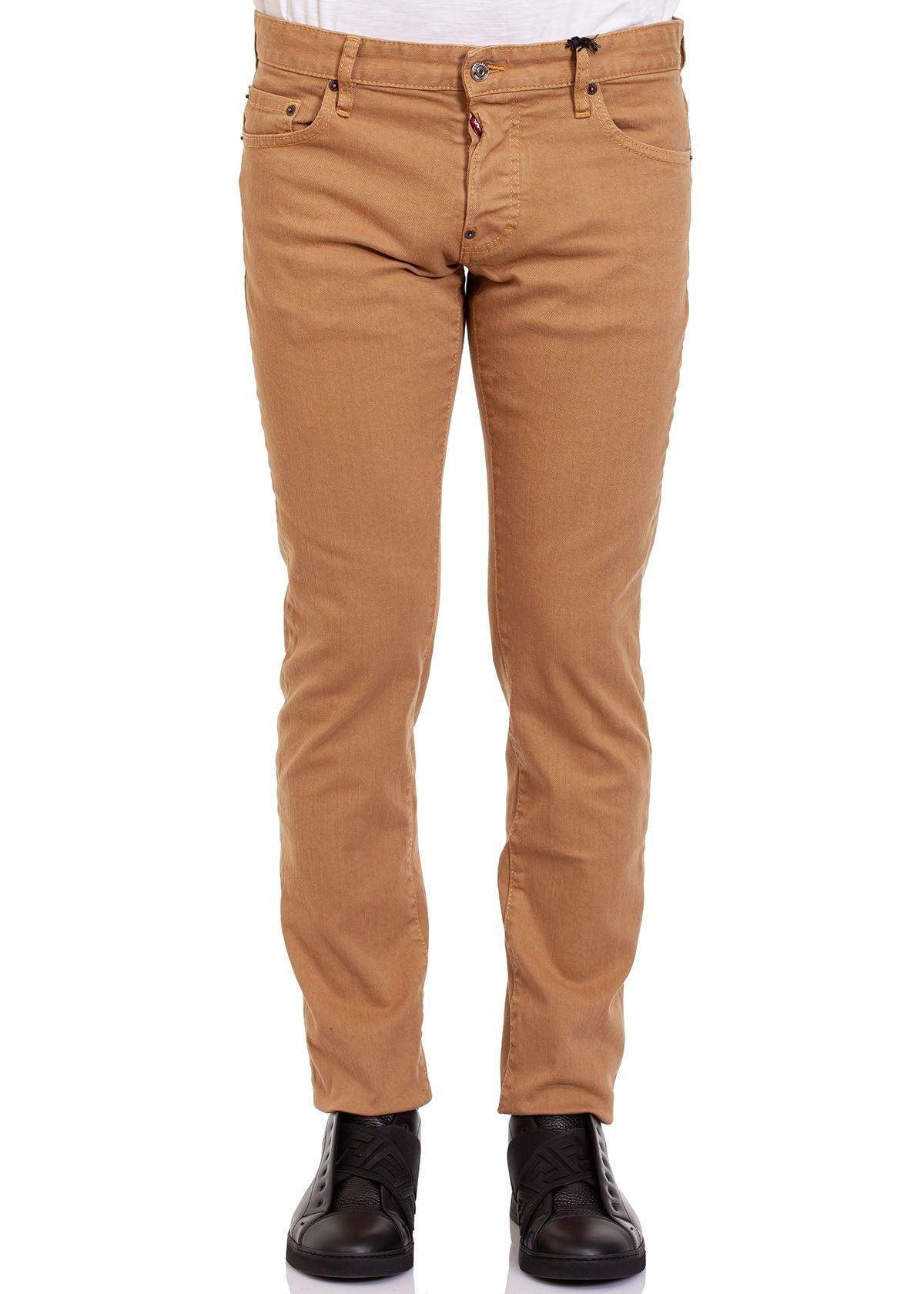 Dsquared² Brown Cotton Jeans & Pant