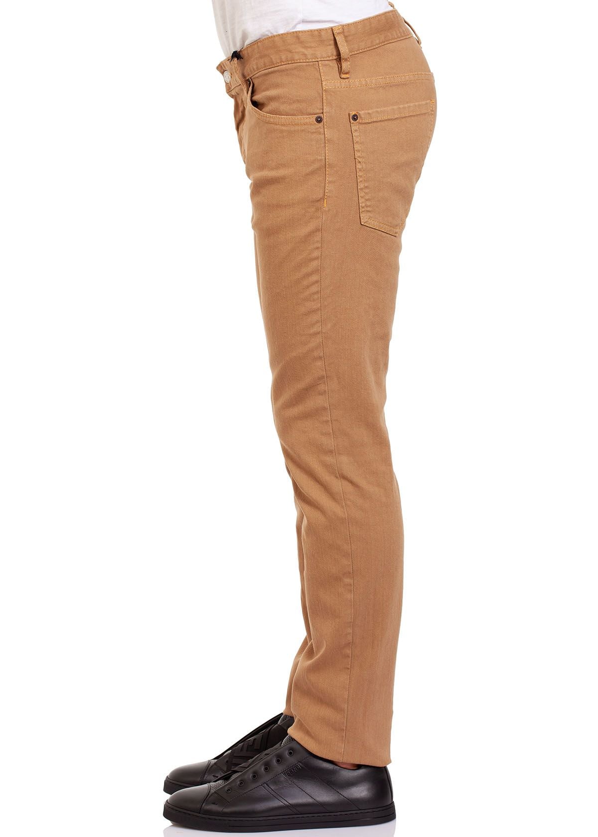 Dsquared² Brown Cotton Jeans & Pant