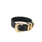 Versace Medusa Gold Western Buckle Leather Bracelet