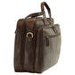 Old Angler Dark Brown Exclusiva Leather Laptop Briefcase