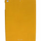 Dolce & Gabbana Yellow Leather Tablet Ipad Case Cover