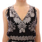 Sachin & Babi Black White Floral Shift Dress