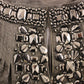 Dolce & Gabbana Black Crystal Handmade Skirt