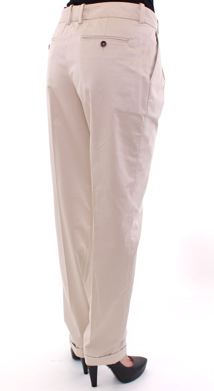 Dolce & Gabbana Beige Chinos Pants