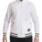 Dolce & Gabbana White DG D.N.A. Zipper Stretch Sweater