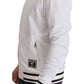 Dolce & Gabbana White DG D.N.A. Zipper Stretch Sweater