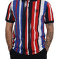 Dolce & Gabbana Multicolor Cotton Polo Top T-shirt