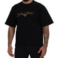 Dolce & Gabbana Black Logo Cotton Crewneck T-shirt