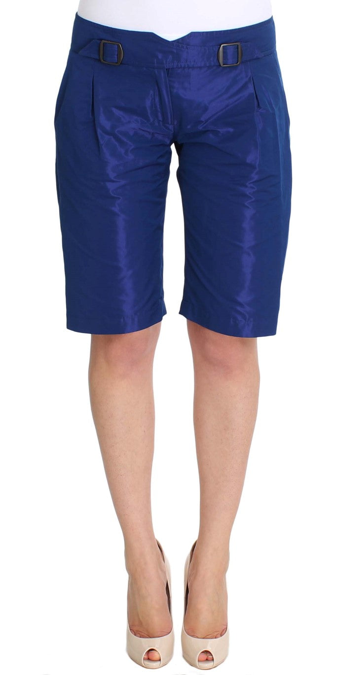 Ermanno Scervino Blue Above Knees Bermuda Shorts