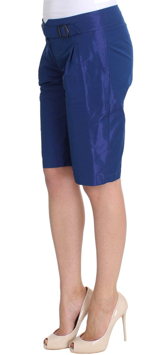 Ermanno Scervino Blue Above Knees Bermuda Shorts