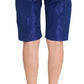 Ermanno Scervino Blue Above Knees Bermuda Shorts