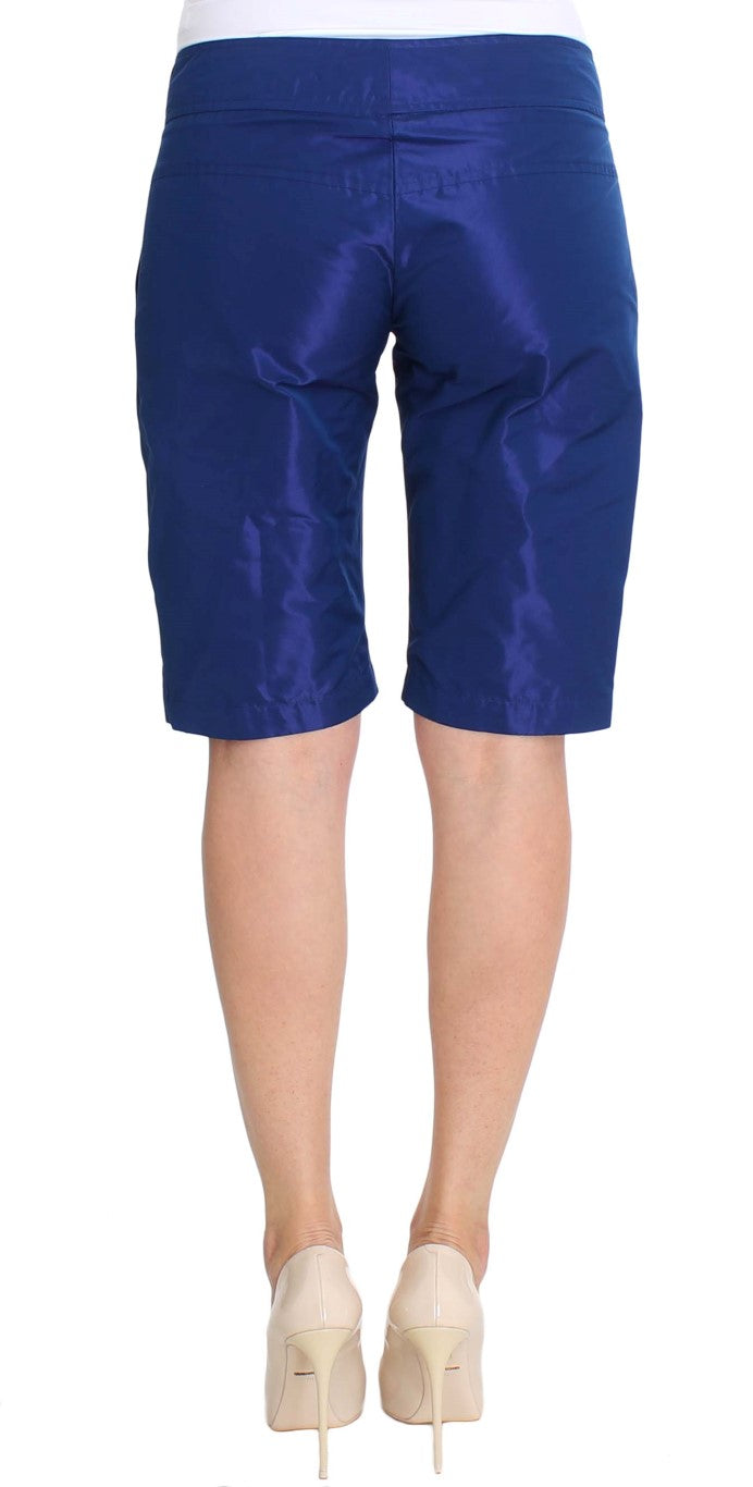 Ermanno Scervino Blue Above Knees Bermuda Shorts