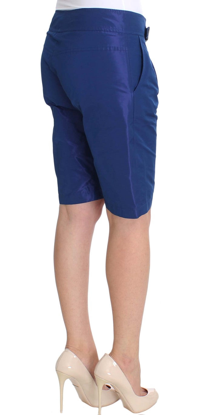 Ermanno Scervino Blue Above Knees Bermuda Shorts