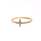 Nialaya Gold 925 Silver Ring