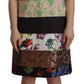 Dolce & Gabbana Patchwork Sheath Mini Dress - Multicolor Elegance