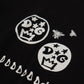 Dolce & Gabbana Black Logo Motive Crewneck Cotton T-shirt