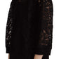 Dolce & Gabbana Elegant Black Long Sleeve Blouse Top