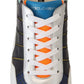 Dolce & Gabbana Multicolor Leather Sport Low Top Sneakers