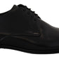 Dolce & Gabbana Black Leather Formal Dress Shoes