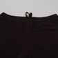 Dolce & Gabbana Brown Cashmere Trousers Bottoms Drawstring Pants