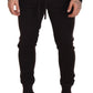 Dolce & Gabbana Brown Cashmere Trousers Bottoms Drawstring Pants