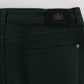 Ermanno Scervino Green Cotton Denim Stretch Straight Fit Jeans