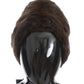 Dolce & Gabbana Brown Weasel Fur Womens Cashmere Hat