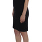 BENCIVENGA Black Stretch Sheath Dress & Sweater Set