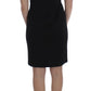 BENCIVENGA Black Stretch Sheath Dress & Sweater Set