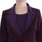 BENCIVENGA Purple Wool Suit T-Shirt 3 Piece Set