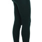 Dolce & Gabbana Green Cashmere Stretch Tights Pants