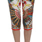 Dolce & Gabbana Multicolor Majolica Sicily Silk Pants