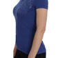 Ermanno Scervino Blue Modal Stretch T-shirt