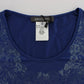 Ermanno Scervino Blue Modal Stretch T-shirt