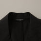 Dolce & Gabbana Black Single Breasted TAORMINA Breasted Blazer