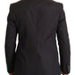 Dolce & Gabbana Black Single Breasted TAORMINA Breasted Blazer