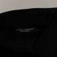 Dolce & Gabbana Black Wool Single Breasted Coat Men Blazer