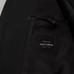 Dolce & Gabbana Black Wool Single Breasted Coat Men Blazer