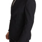 Dolce & Gabbana Black Wool Single Breasted Coat Men Blazer