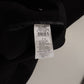 Dolce & Gabbana Black Wool Single Breasted Coat Blazer