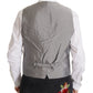 Dolce & Gabbana Gray Silk Single Breasted 2 Pc Blazer