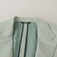 Dolce & Gabbana Green Cashmere Jacket Blazer Jacket