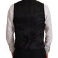 Dolce & Gabbana Black Jacket Vest 2 Piece MARTINI Blazer