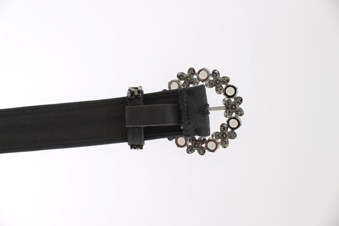 Dolce & Gabbana Crystal Buckle Sequined Belt