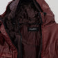 Dolce & Gabbana Bordeaux Cotton Hooded Full Zip Jacket