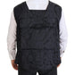 Dolce & Gabbana Black Full Zip Sleeveless Vest Jacket