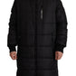 Dolce & Gabbana Elegant Black Hooded Parka Winter Jacket