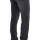 Cavalli Blue Wash Cotton Blend Slim Fit Jeans