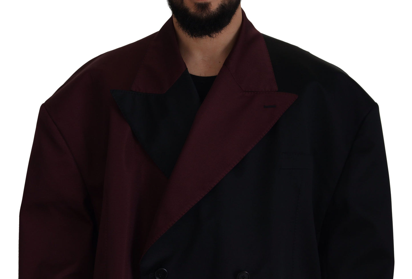 Dolce & Gabbana Bordeaux Double Breasted Jacket