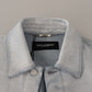 Dolce & Gabbana Light Blue Cotton Stretch Denim Men Jacket